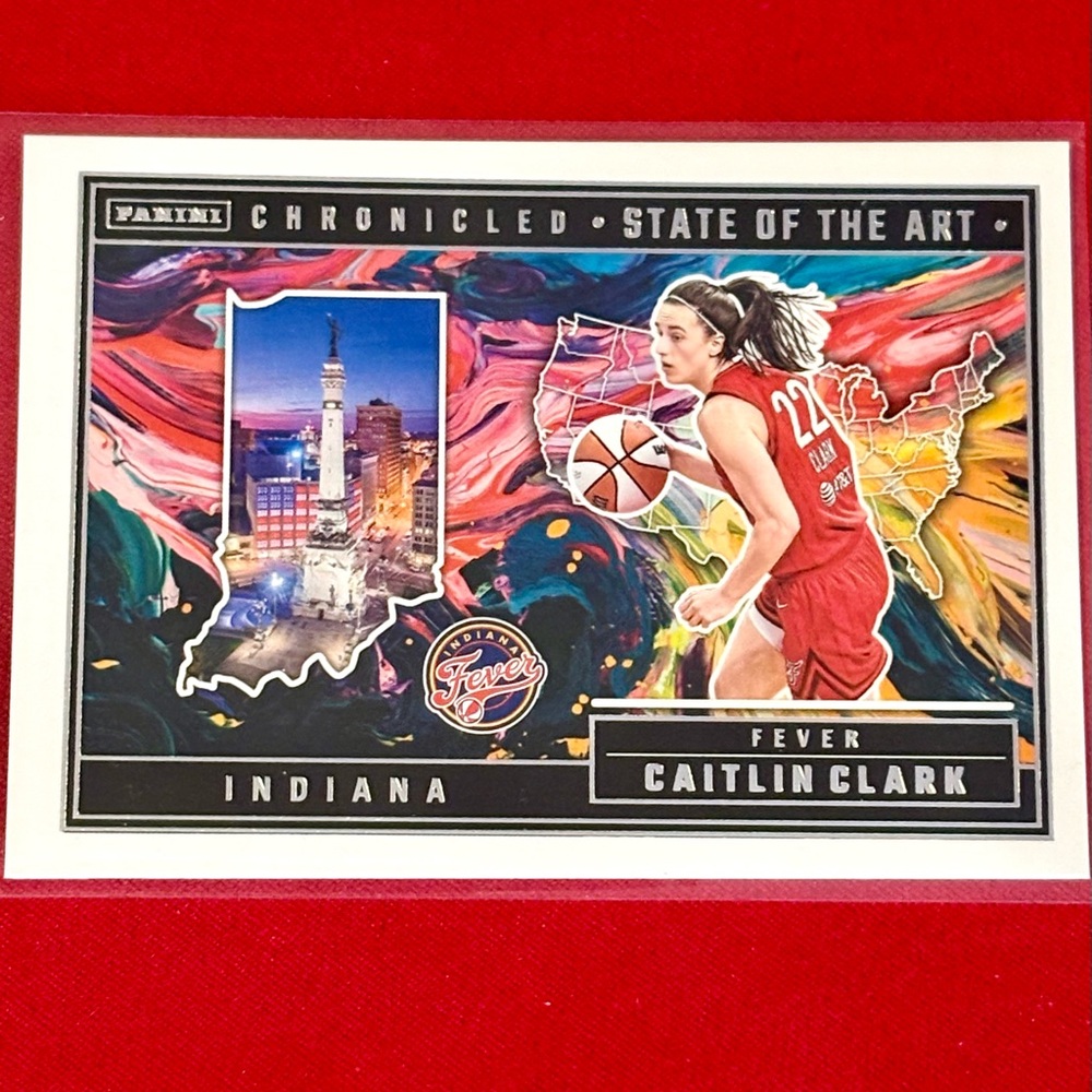 Caitlin Clark Basketball Card Chronicled State Of The Art Indiana